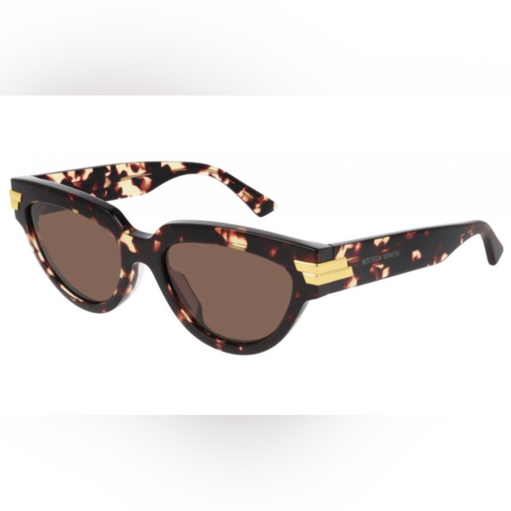 Bottega Veneta Cat Eye Sunglasses - BV1035S-002, with case and cloth